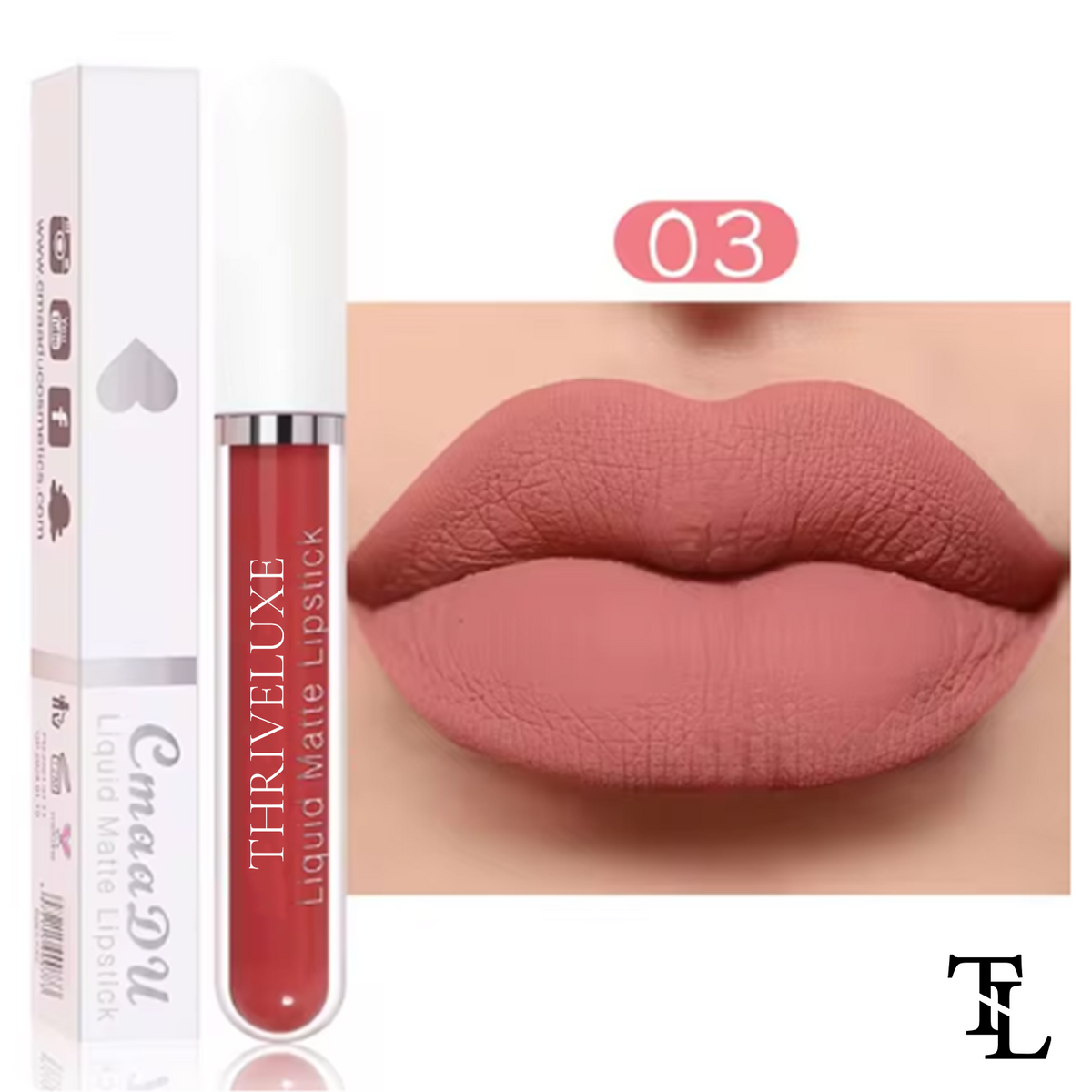 ThriveLuxe™ Red Lip Gloss