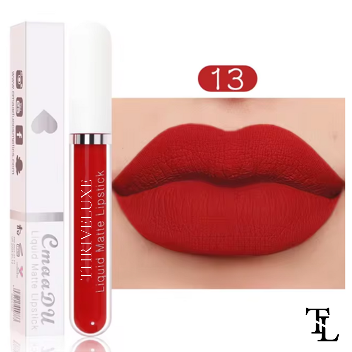 ThriveLuxe™ Red Lip Gloss