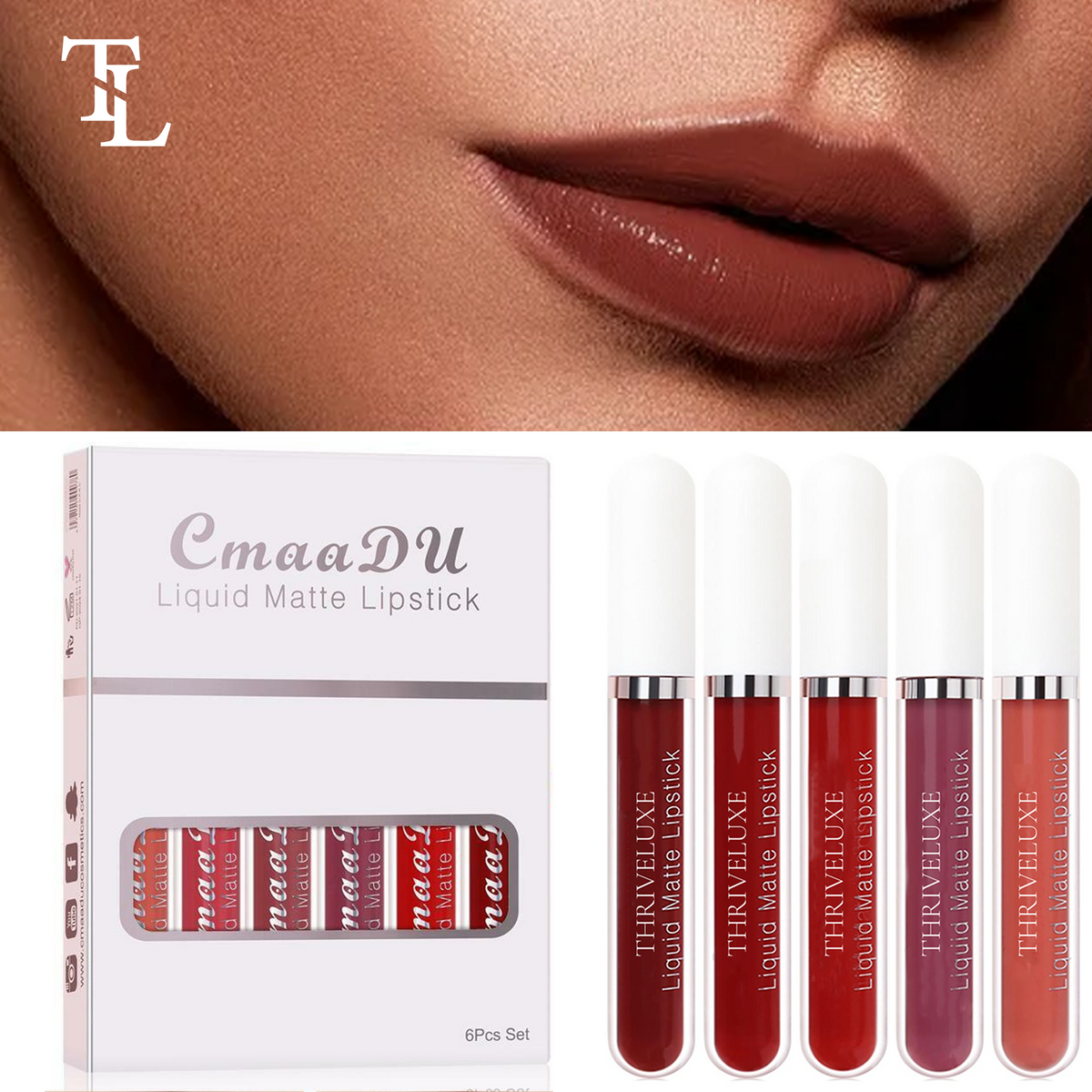 ThriveLuxe™ Red Lip Gloss